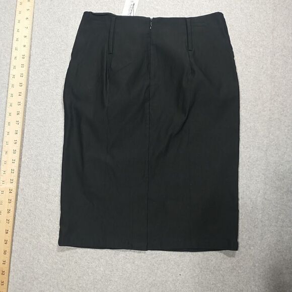 Kate Kasin Pencil Skirt Women's Black Business Professional SIZE Large . - Picture 6 of 9